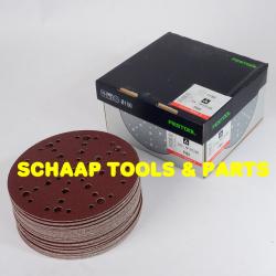 Schuurschijven 150 mm Rubin2 P 80 D150 - 48 afzuigopeningen per 50 verpakt | 575188